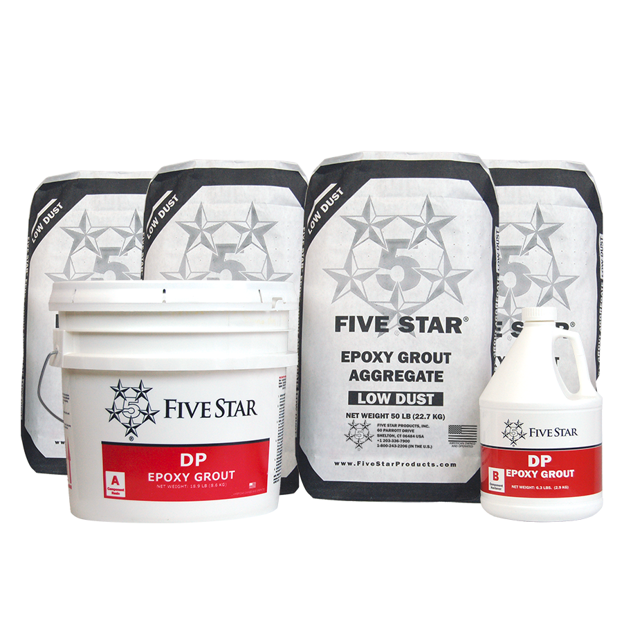 Five Star DP Epoxy Grout High Flow, 1.75 CF kit