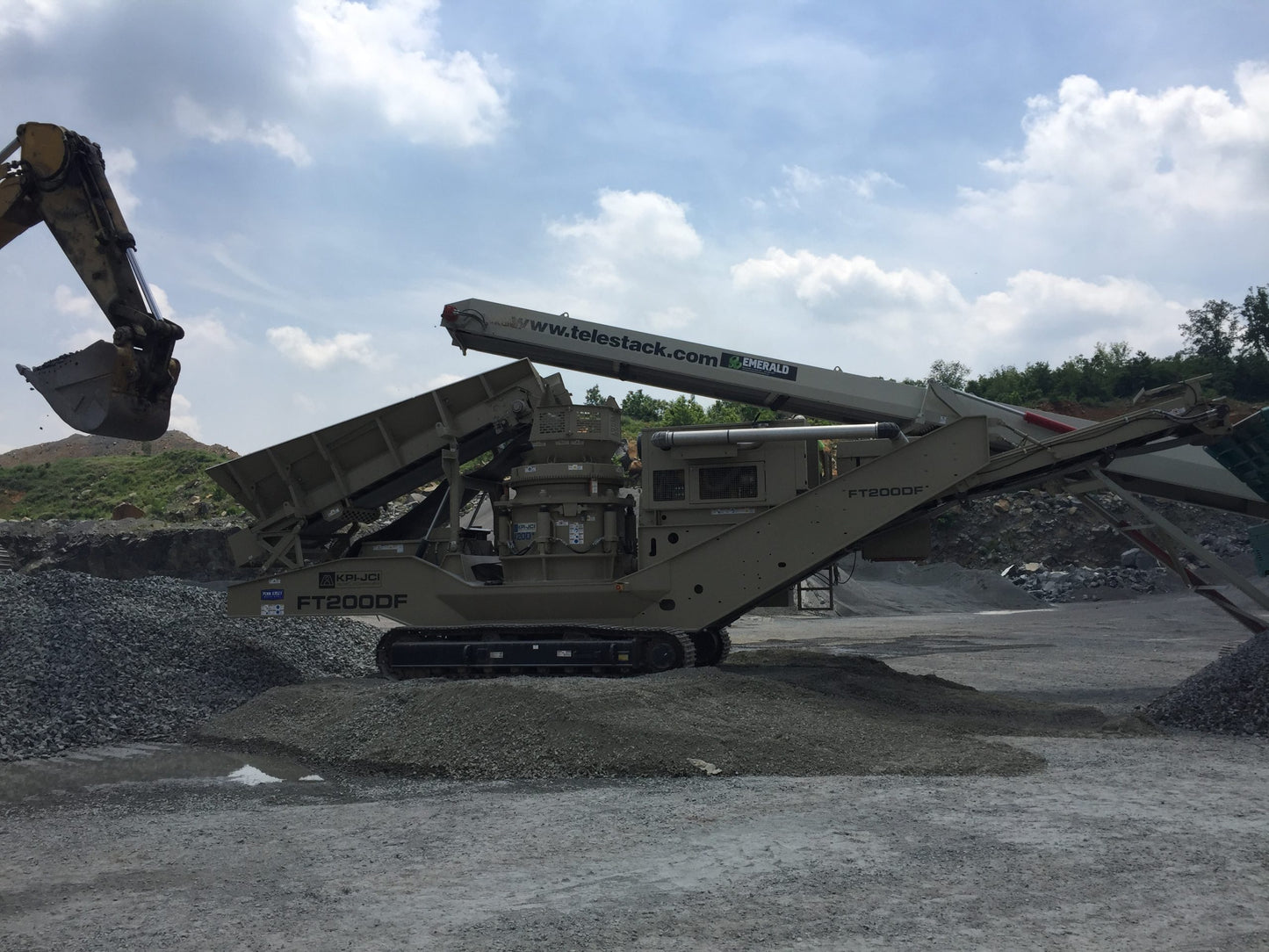 2019 KPI-JCI FT200DF Track Cone Crusher (Used)