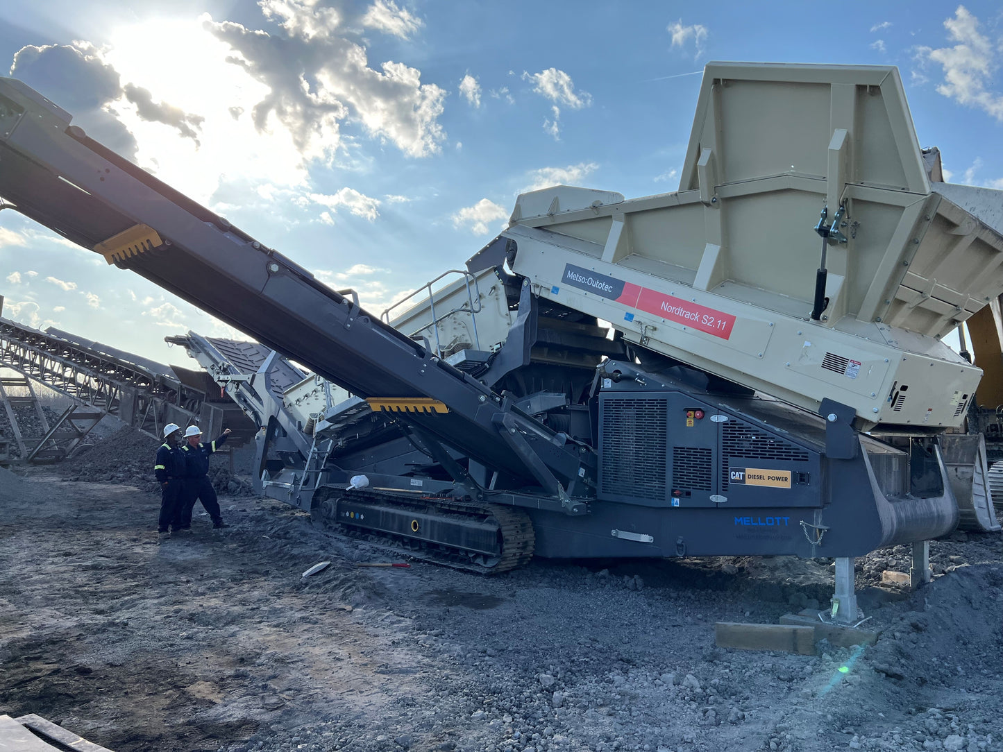 Used Metso Nordtrack S2.11 Mobile Screen