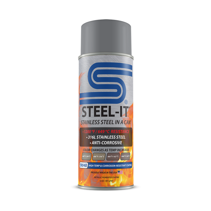 STEEL-IT 5904B Aerosol resistente a altas temperaturas y a la corrosión