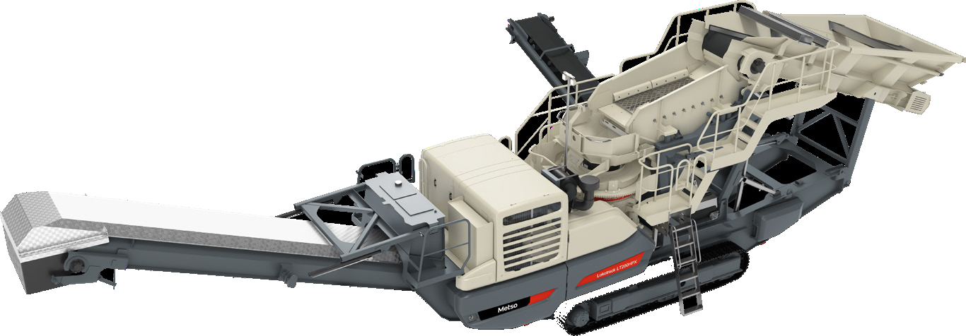 Metso Lokotrack LT200HPX mobile crushing plant