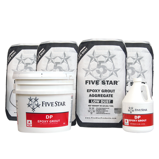 Five Star DP Epoxy Grout High Flow, 1.75 CF kit