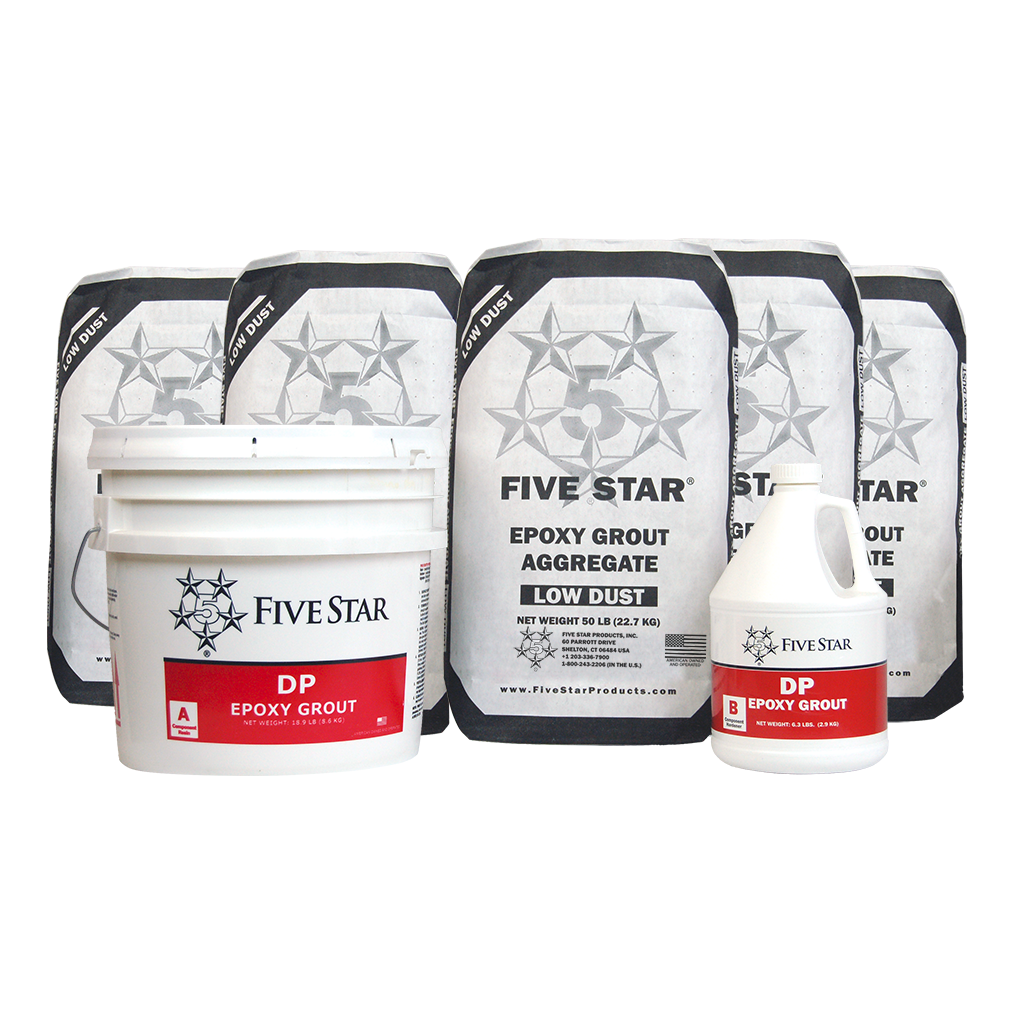 Five Star DP Epoxy Grout (Standard Flow), 2 CF kit