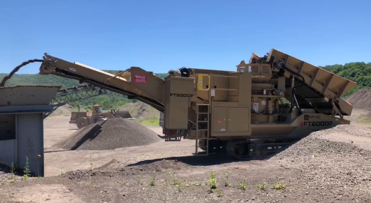2019 KPI-JCI FT200DF Track Cone Crusher (Used)