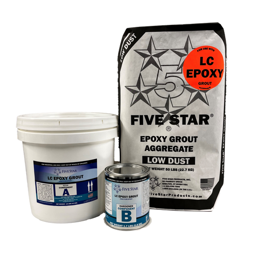 Five Star LC Epoxy Grout, 0.49 CF kit