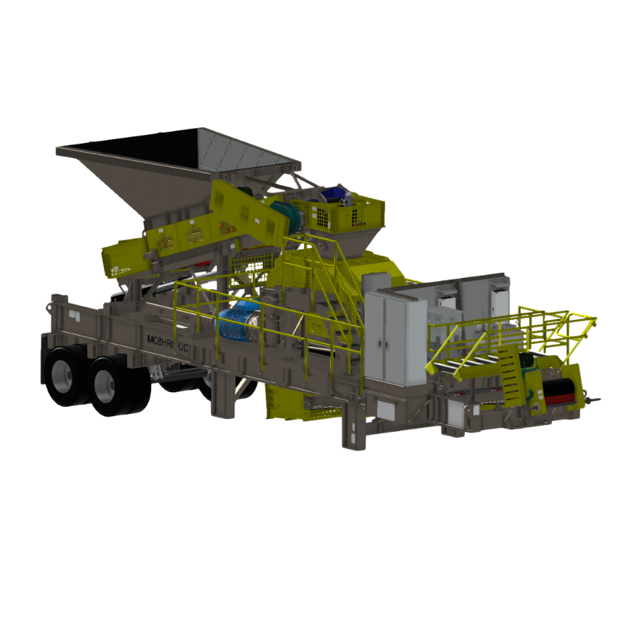 Mellott MC8HRC Portable Roll Crusher Plant