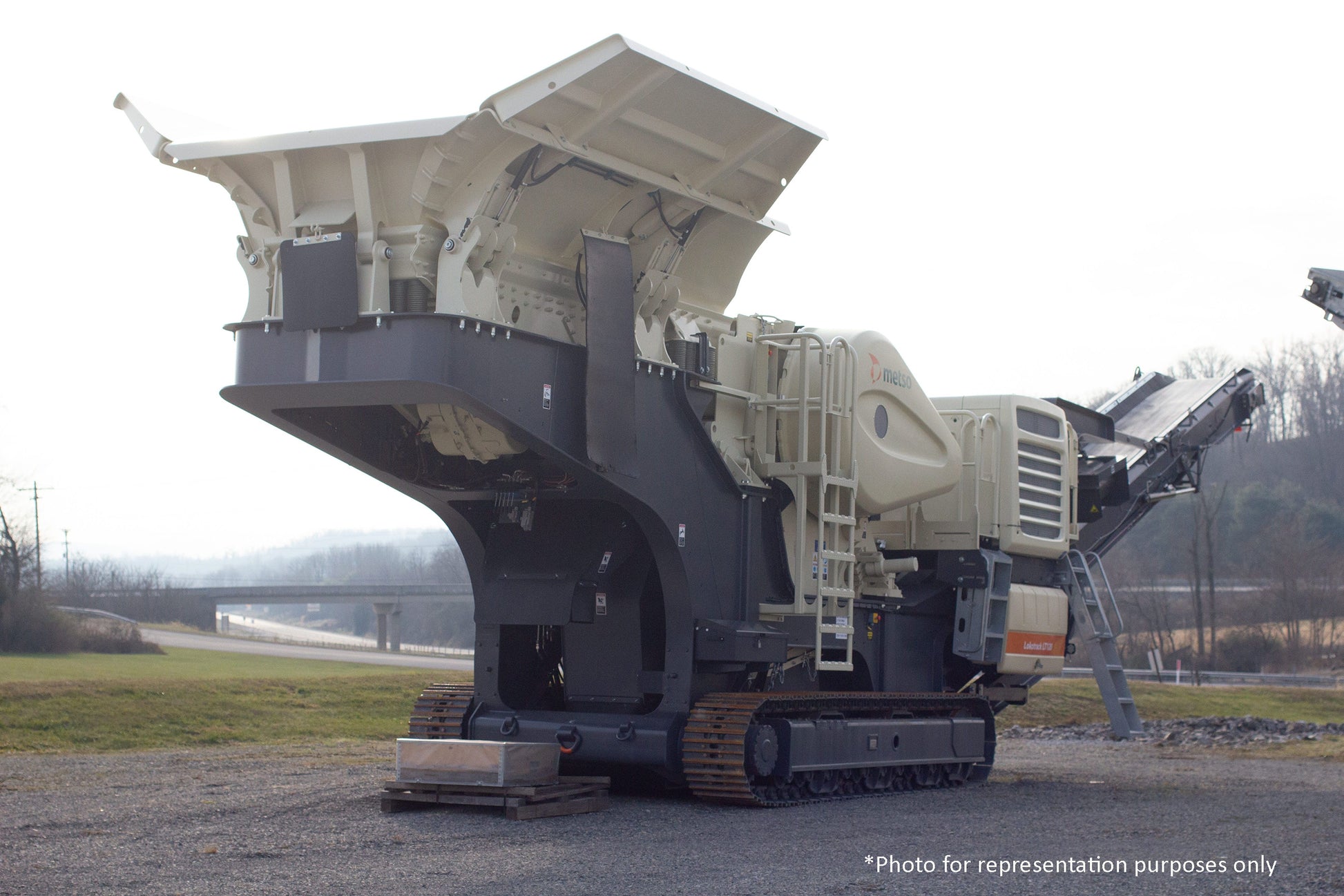 Used Metso Lokotrack LT120 Mobile Jaw Plant