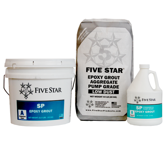 Five Star SP Epoxy Grout PG, 1.55 CF kit