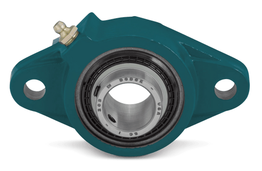 Dodge F2B-SCM-107 2-Bolt Flange Ball Bearing, 1-7/16" Bore