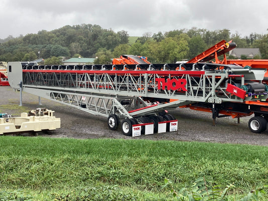 Thor Global T150x36-1000 Telescopic Portable Radial Stacker