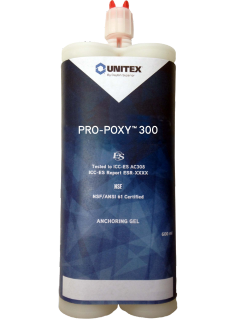 Unitex Pro-Poxy 300 600ml Cartucho Caja 12 140164