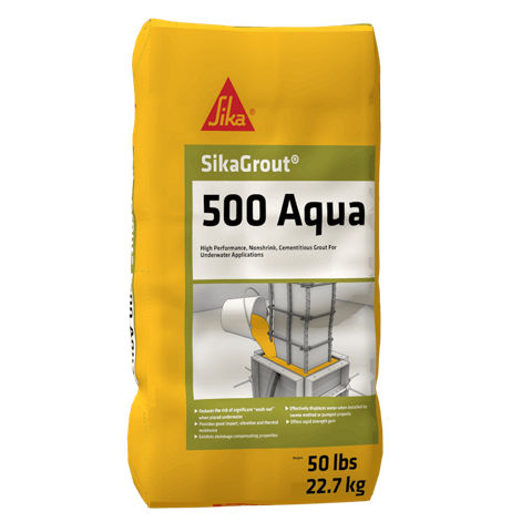 SikaGrout-500 Aqua, 50 lb bag